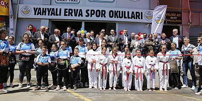 Yahyalı ERVA Spor Okulu Açıldı